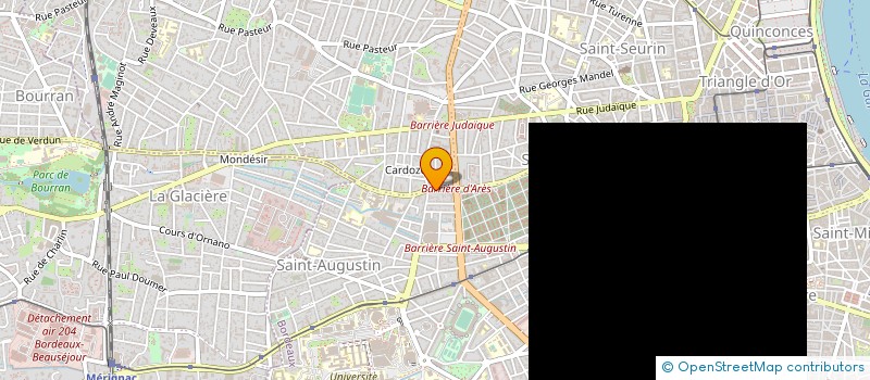 localisation de l'entreprise MONSIEUR JEAN BESSAGNET à BORDEAUX