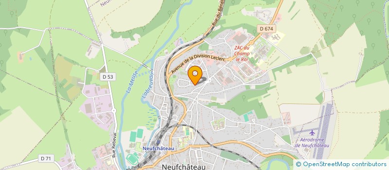 localisation de l'entreprise MONSIEUR JEAN BESSE à NEUFCHATEAU