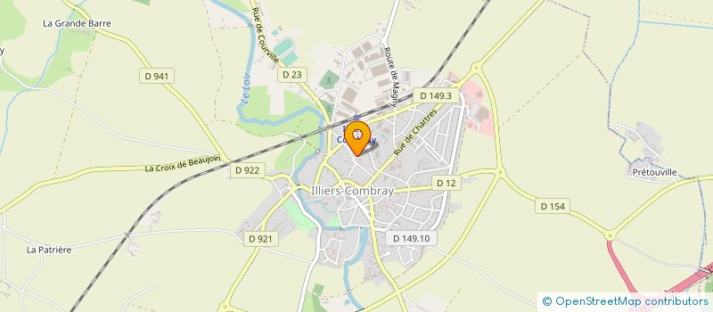 localisation de l'entreprise MONSIEUR JEAN BESSE à ILLIERS-COMBRAY