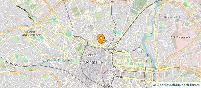 localisation de l'entreprise MONSIEUR JEAN BETOULIERES à MONTPELLIER