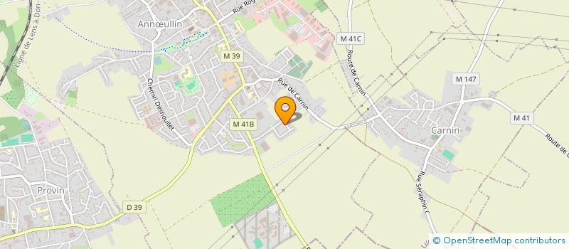 localisation de l'entreprise MONSIEUR JEAN BETTE  ANNULLIN