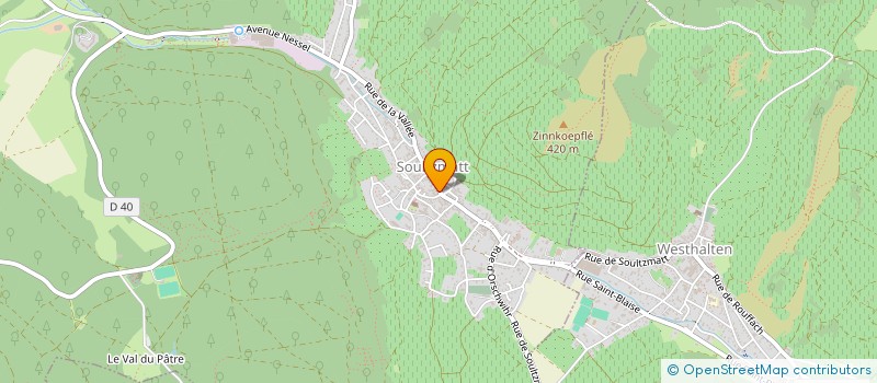 localisation de l'entreprise MONSIEUR JEAN BETTER  SOULTZMATT