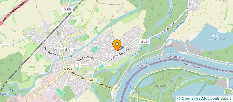 localisation de l'entreprise MONSIEUR JEAN BEY  DRUSENHEIM