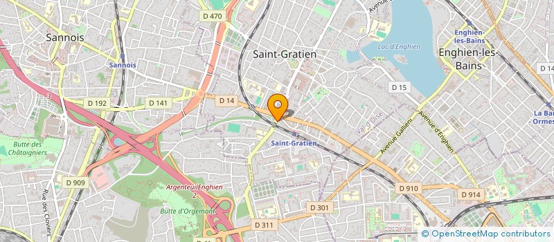 localisation de l'entreprise MONSIEUR JEAN BIANCHI  SAINT-GRATIEN