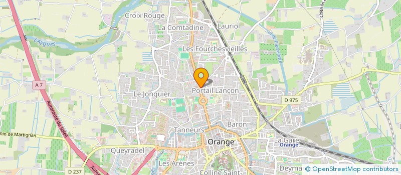 localisation de l'entreprise MONSIEUR JEAN BIANCIOTTO  ORANGE