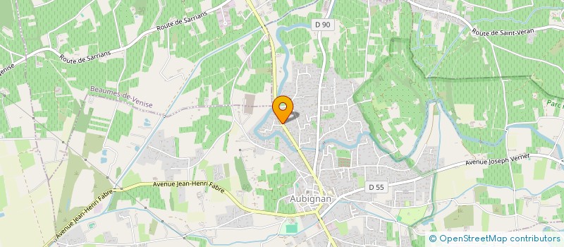localisation de l'entreprise MONSIEUR JEAN BIANCO  AUBIGNAN