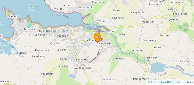 localisation de l'entreprise MONSIEUR JEAN BIANEIS à GUISSENY