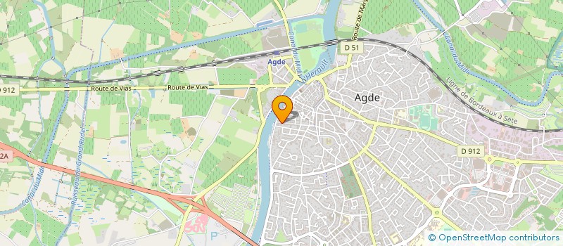 localisation de l'entreprise MONSIEUR JEAN BIBEN à AGDE