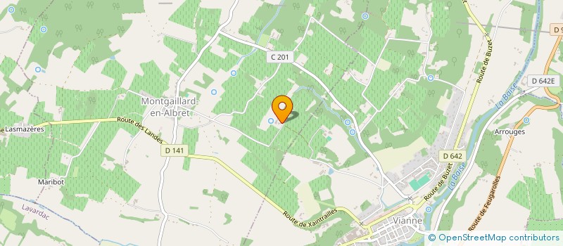 localisation de l'entreprise MONSIEUR JEAN BICHAMBRE à MONTGAILLARD-EN-ALBRET