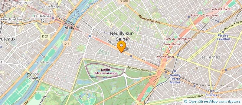 localisation de l'entreprise MONSIEUR JEAN BICHON à NEUILLY-SUR-SEINE