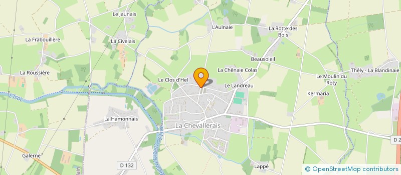 localisation de l'entreprise MONSIEUR JEAN BIDEAU à HERIC