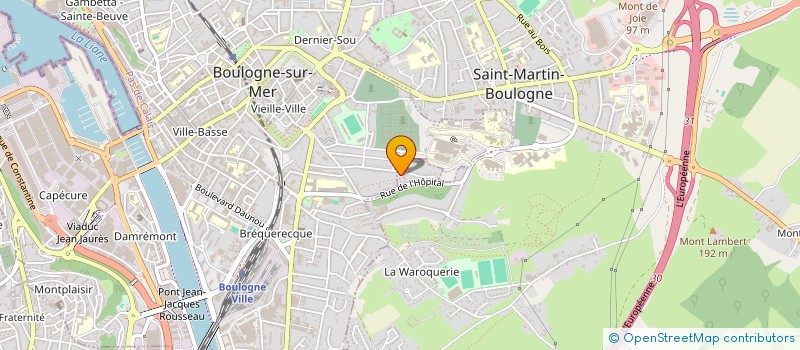 localisation de l'entreprise MONSIEUR JEAN BIERINX à SAINT-MARTIN-BOULOGNE