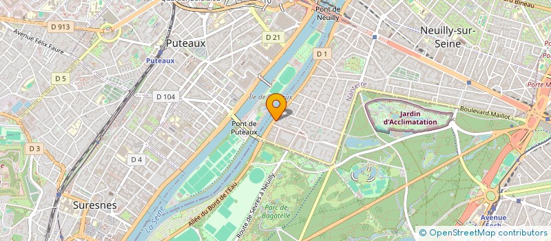 localisation de l'entreprise MONSIEUR JEAN BIGAS à NEUILLY-SUR-SEINE