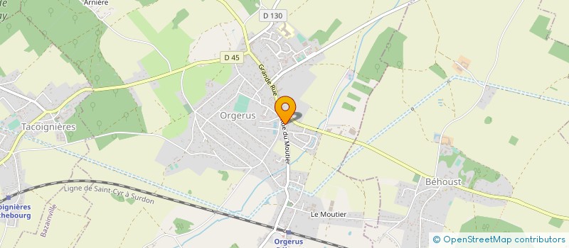 localisation de l'entreprise MONSIEUR JEAN BIGO à ORGERUS