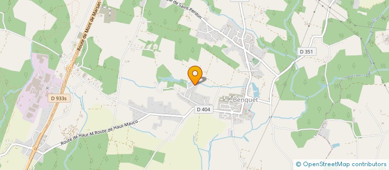 localisation de l'entreprise MONSIEUR JEAN BIGOU  BENQUET