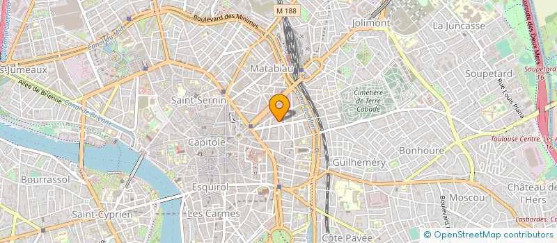 localisation de l'entreprise MONSIEUR JEAN BIHAN à TOULOUSE