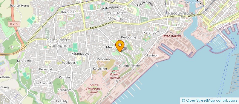 localisation de l'entreprise MONSIEUR JEAN BIHANNIC à BREST