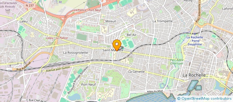 localisation de l'entreprise MONSIEUR JEAN BIHIN à LA ROCHELLE