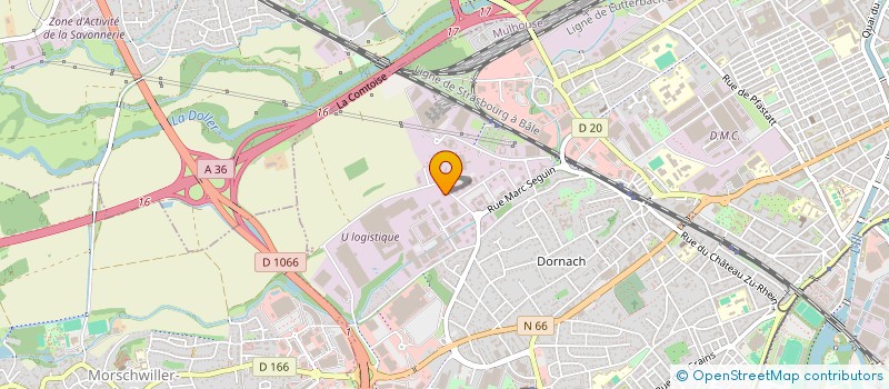 localisation de l'entreprise MONSIEUR JEAN BILGER  MULHOUSE