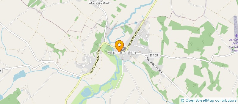 localisation de l'entreprise MONSIEUR JEAN BILLARD à VICQ-SUR-NAHON