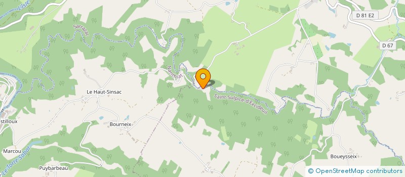 localisation de l'entreprise MONSIEUR JEAN BILLAT  ST-JORY-DE-CHALAIS