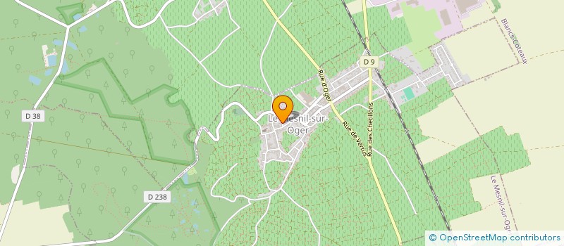 localisation de l'entreprise MONSIEUR JEAN BILLION  LE MESNIL-SUR-OGER