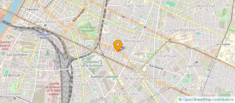 localisation de l'entreprise MONSIEUR JEAN BILLOT  LYON