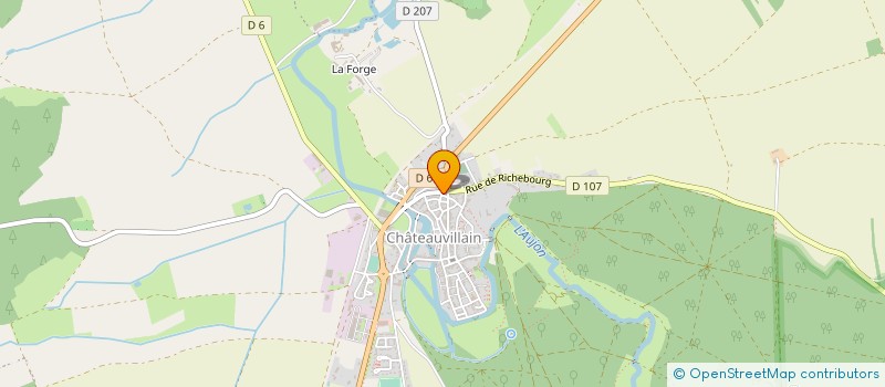 localisation de l'entreprise MONSIEUR JEAN BILOUS à CHATEAUVILLAIN