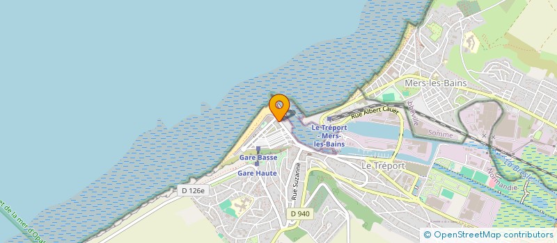 localisation de l'entreprise MONSIEUR JEAN BIOUX  LE TREPORT