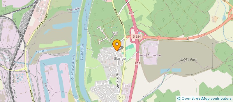 localisation de l'entreprise MONSIEUR JEAN BIRCK  KOENIGSMACKER