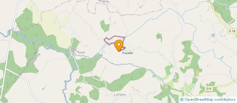 localisation de l'entreprise MONSIEUR JEAN BIREMBAUT  MUGRON