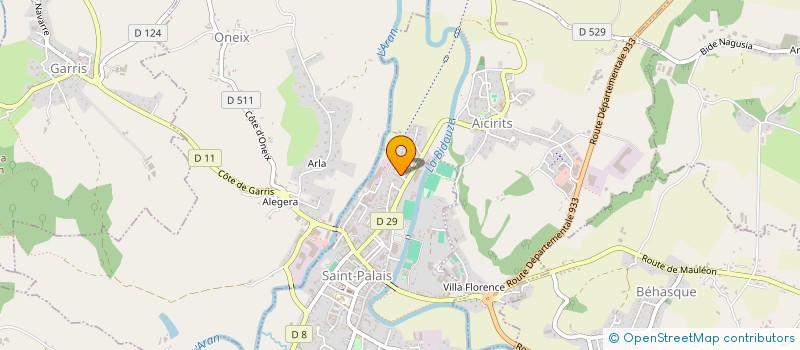 localisation de l'entreprise MONSIEUR JEAN BISCAY  OSTABAT-ASME