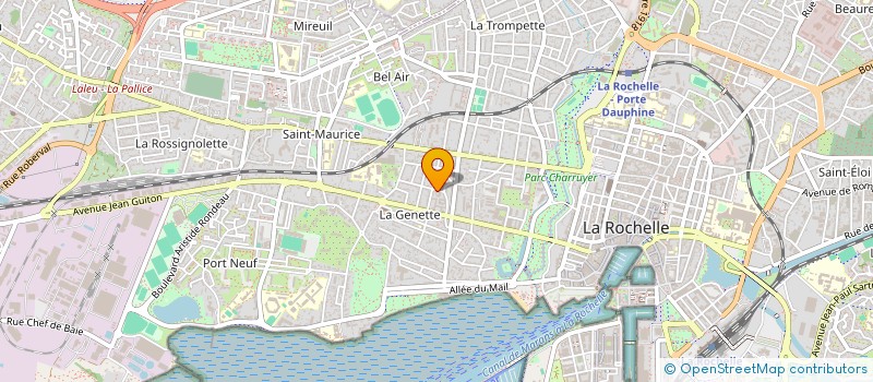 localisation de l'entreprise MONSIEUR JEAN BISMUTH  LA ROCHELLE