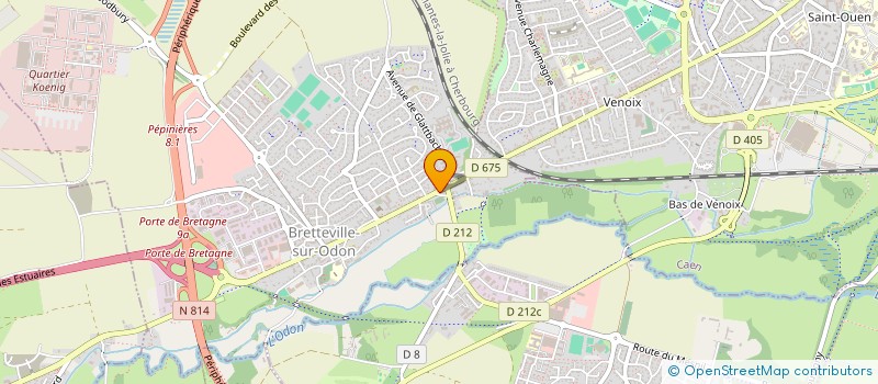 localisation de l'entreprise MONSIEUR JEAN BISSON  BRETTEVILLE-SUR-ODON