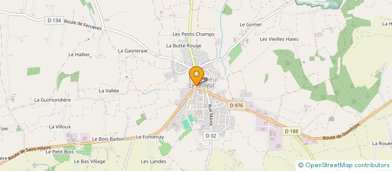 localisation de l'entreprise MONSIEUR JEAN BIZET à LE TEILLEUL