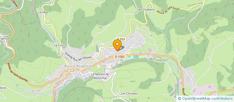 localisation de l'entreprise MONSIEUR JEAN BLACHON  THELIS-LA-COMBE