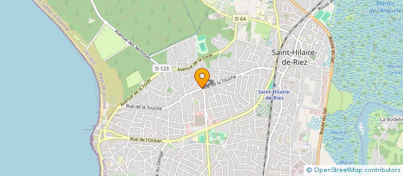 localisation de l'entreprise MONSIEUR JEAN BLAIN à SAINT-HILAIRE-DE-RIEZ