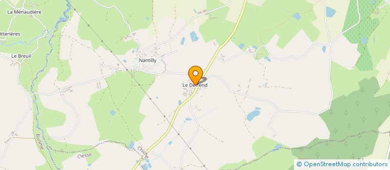 localisation de l'entreprise MONSIEUR JEAN BLAIS  CHICHE