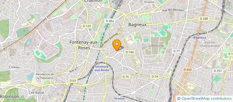 localisation de l'entreprise MONSIEUR JEAN BLAISE-MALERNE à FONTENAY-AUX-ROSES