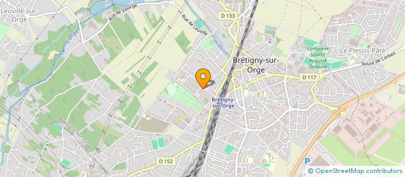 localisation de l'entreprise MONSIEUR JEAN BLAISE N'ZABA à BRETIGNY-SUR-ORGE