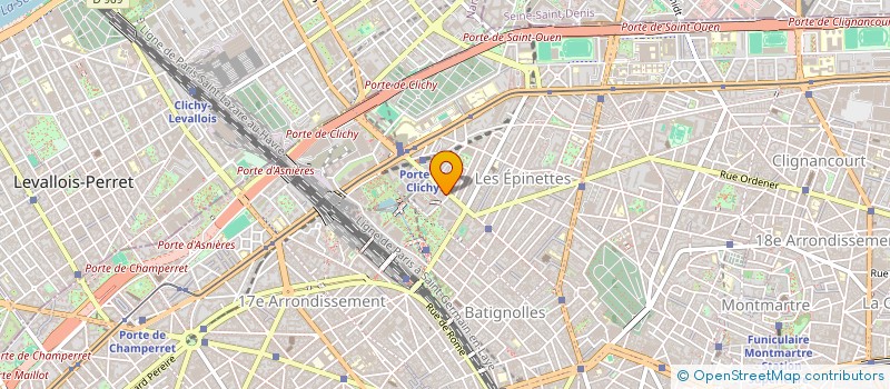 localisation de l'entreprise MONSIEUR JEAN-BLAISE NGINAMAU  PARIS