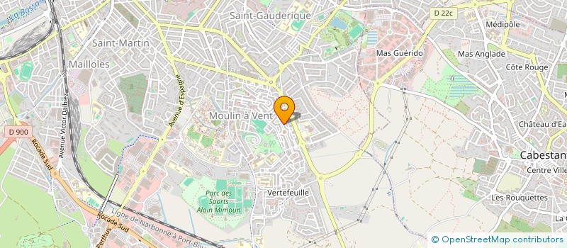 localisation de l'entreprise MONSIEUR JEAN BLANC à PERPIGNAN