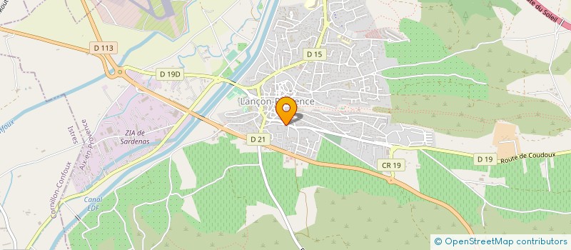 localisation de l'entreprise MONSIEUR JEAN BLANC  LANCON-PROVENCE