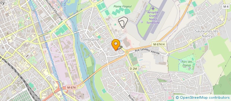 localisation de l'entreprise MONSIEUR JEAN BLANC  TOMBLAINE