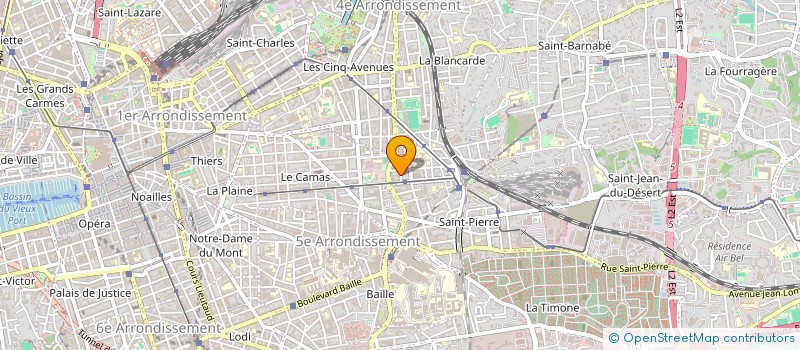 localisation de l'entreprise MONSIEUR JEAN BLANCARD à MARSEILLE