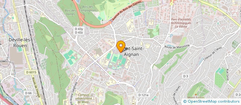 localisation de l'entreprise MONSIEUR JEAN BLANCHARD à MONT-SAINT-AIGNAN