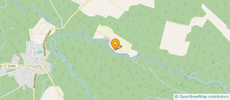 localisation de l'entreprise MONSIEUR JEAN BLANCHET  CALLEN