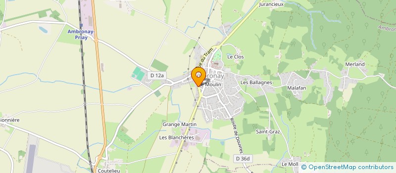 localisation de l'entreprise MONSIEUR JEAN BLANCHON à AMBRONAY