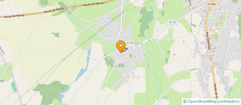 localisation de l'entreprise MONSIEUR JEAN BLANCHOUIN à VERNEUIL-SUR-IGNERAIE