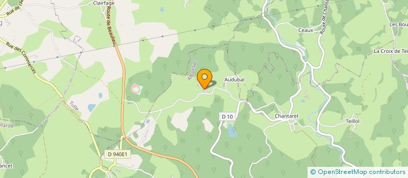 localisation de l'entreprise MONSIEUR JEAN BLAVIGNAC  ALBUSSAC